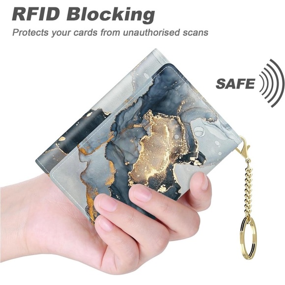 *30off3* NWT.Broadway Credit Card Slim Wallet with 7 Card Slots & ID Window. - Picture 3 of 6